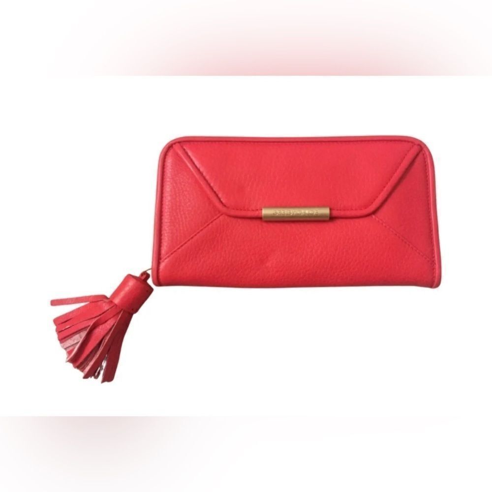 See By Chloe Red Leather Wallet with Tassel brand new